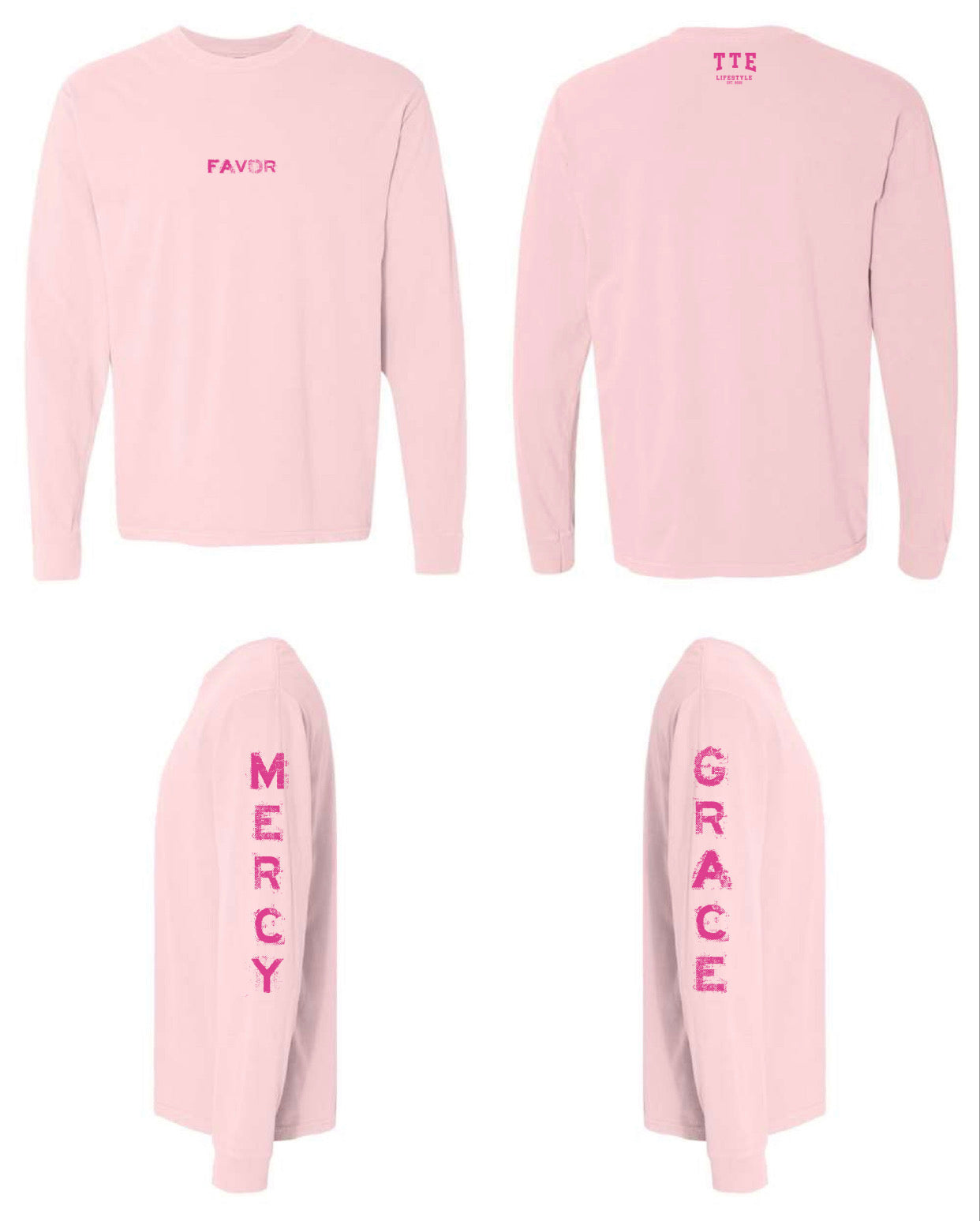 Blossom Pink GMF Long-Sleeve