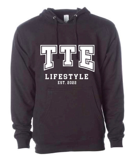 Varsity Black Hoodie