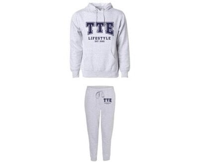 Varsity Grey Jumpsuit