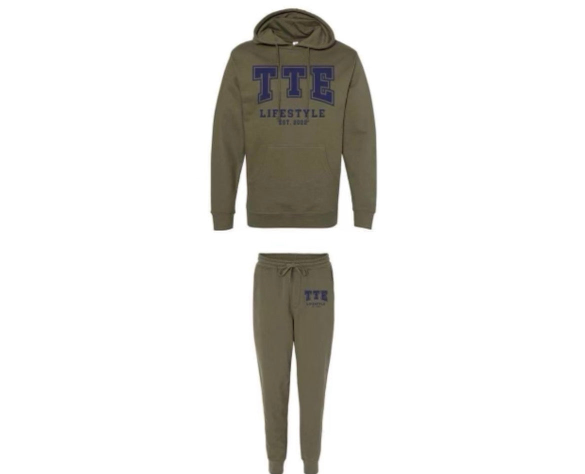 Varsity Olive Jumpsuit