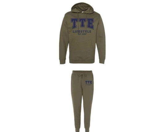 Varsity Olive Jumpsuit
