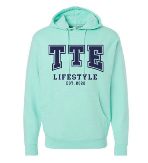 Varsity Teal Hoodie